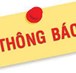 Lịch thi bổ sung - Lớp HA19A1A